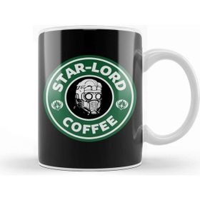 Baskı Dükkanı Guardians of The Galaxy Star Lord Coffee Starbucks Kupa