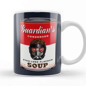Baskı Dükkanı Guardians of The Galaxy Star Lord Soup Warhol Kupa