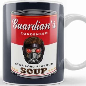Baskı Dükkanı Guardians of The Galaxy Star Lord Soup Warhol Kupa