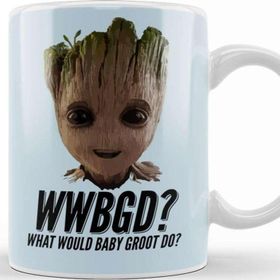 Baskı Dükkanı Guardians of The Galaxy What Would Baby Groot Do Kupa