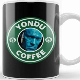 Baskı Dükkanı Guardians of The Galaxy Yondu Coffee Starbucks Kupa