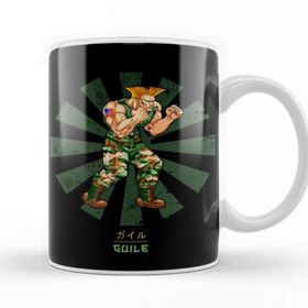 Baskı Dükkanı Guile Street Fighter Retro Japanese Kupa