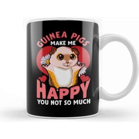 Baskı Dükkanı Guinea Pigs Make Me Happy You Not So Much Pun Kupa