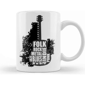 Baskı Dükkanı Guitar And Styles Kupa