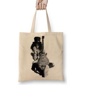 Baskı Dükkanı Guitarrista Slash 02 Bez Çanta