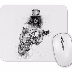 Baskı Dükkanı Guitarrista Slash Mouse Pad