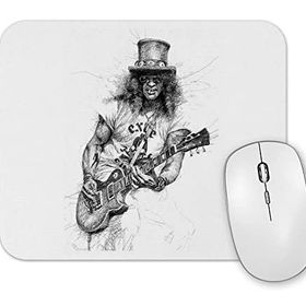 Baskı Dükkanı Guitarrista Slash Mouse Pad
