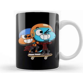 Baskı Dükkanı Gumball And Darwin Gumball Darwin Skate Kupa