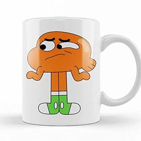 Baskı Dükkanı Gumball Darwin Watterson Porselen Kupa