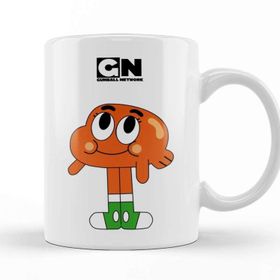 Baskı Dükkanı Gumball Darwin Watterson Porselen Kupa