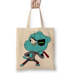 Baskı Dükkanı Gumball Watterson Bez Çanta