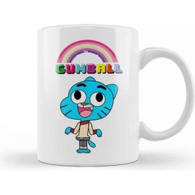 Baskı Dükkanı Gumball Watterson Porselen Kupa