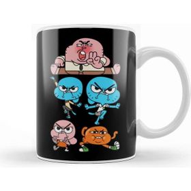 Baskı Dükkanı Gumball Watterson Porselen Kupa