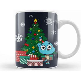Baskı Dükkanı Gumball Watterson Porselen Kupa
