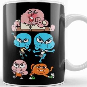 Baskı Dükkanı Gumball Watterson Porselen Kupa