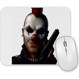Baskı Dükkanı Gun And Clown Mouse Pad
