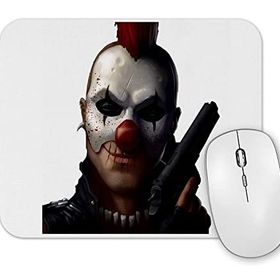 Baskı Dükkanı Gun And Clown Mouse Pad