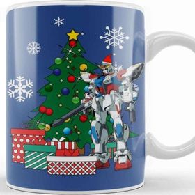 Baskı Dükkanı Gundam Around the Christmas Tree Kupa