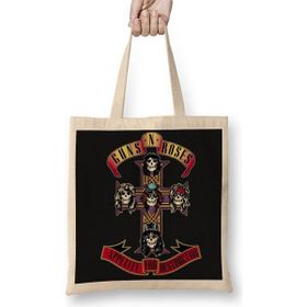 Baskı Dükkanı Guns N Roses 3 Bez Çanta