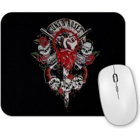 Baskı Dükkanı Gunsn Roses Mouse Pad