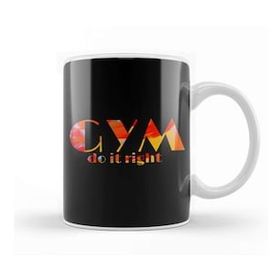 Baskı Dükkanı Gym Bodybuilding Motivation Gym Training Kupa