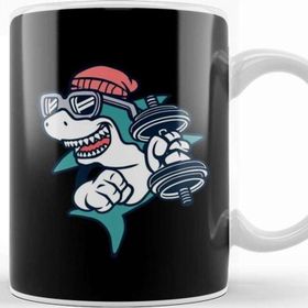 Baskı Dükkanı Gym Shark Kupa