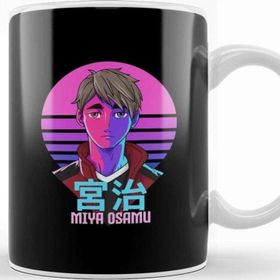 Baskı Dükkanı Haikyuu Miya Osamu Neon Haikyuu Anime Kupa