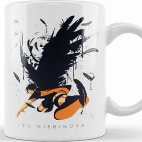Baskı Dükkanı Haikyuu Nishinoya Minimalist Kupa