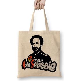 Baskı Dükkanı Haile Selassie Bez Çanta
