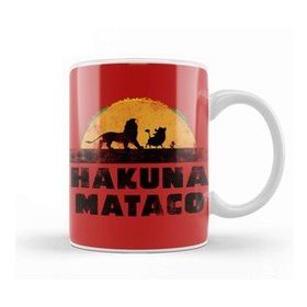 Baskı Dükkanı Hakuna Mataco Lion King Kupa
