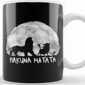 Baskı Dükkanı Hakuna Matata Lion King Kupa
