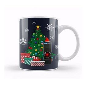 Baskı Dükkanı Hal 9000 Around The Christmas Tree 2001 A Space Odyssey Kupa