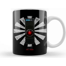 Baskı Dükkanı Hal 9000 Retro Japanese 2001 A Space Odyssey Kupa