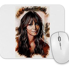 Baskı Dükkanı Halle Berry Mouse Pad