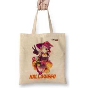 Baskı Dükkanı Halloween Bez Çanta