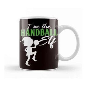 Baskı Dükkanı Handball Elf Handballer Ball Sports Team Coach Trainer Game Kupa