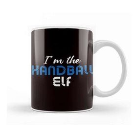 Baskı Dükkanı Handball Elf Handballer Ball Sports Team Coach Trainer Game Kupa