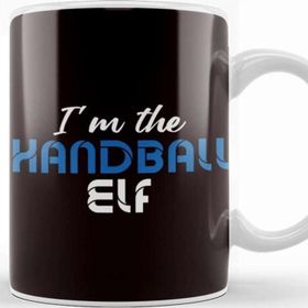Baskı Dükkanı Handball Elf Handballer Ball Sports Team Coach Trainer Game Kupa