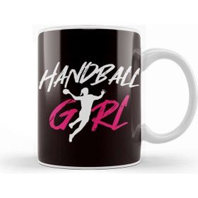 Baskı Dükkanı Handball Girl Player Handballer Ball Sports Team Coach Game Kupa