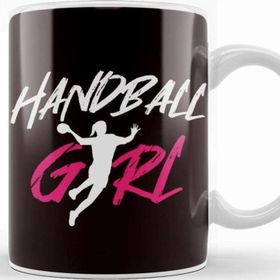 Baskı Dükkanı Handball Girl Player Handballer Ball Sports Team Coach Game Kupa