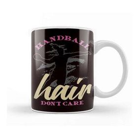 Baskı Dükkanı Handball Hair Dont´s Care Handballer Ball Sports Team Coach Kupa