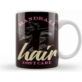 Baskı Dükkanı Handball Hair Dont´s Care Handballer Ball Sports Team Coach Kupa