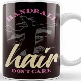 Baskı Dükkanı Handball Hair Dont´s Care Handballer Ball Sports Team Coach Kupa