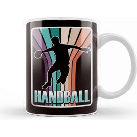 Baskı Dükkanı Handball Player Handballer Ball Sports Team Court Game Coach Kupa
