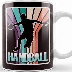 Baskı Dükkanı Handball Player Handballer Ball Sports Team Court Game Coach Kupa