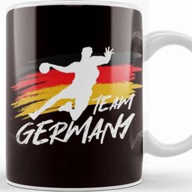 Baskı Dükkanı Handball Team Germany Flag Handballer Ball Sports Player Kupa
