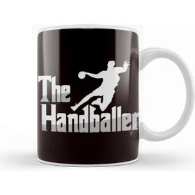 Baskı Dükkanı Handballer Handball Player Ball Sports Team Coach Trainer Kupa