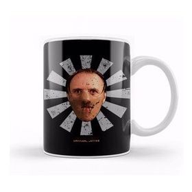 Baskı Dükkanı Hannibal Lecter Retro Japanese Kupa