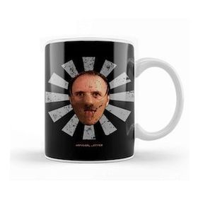 Baskı Dükkanı Hannibal Lecter Retro Japanese Kupa