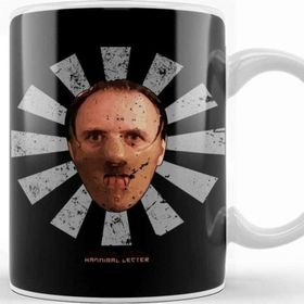 Baskı Dükkanı Hannibal Lecter Retro Japanese Kupa